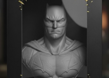 Busto de la Liga de la Justicia de Batman